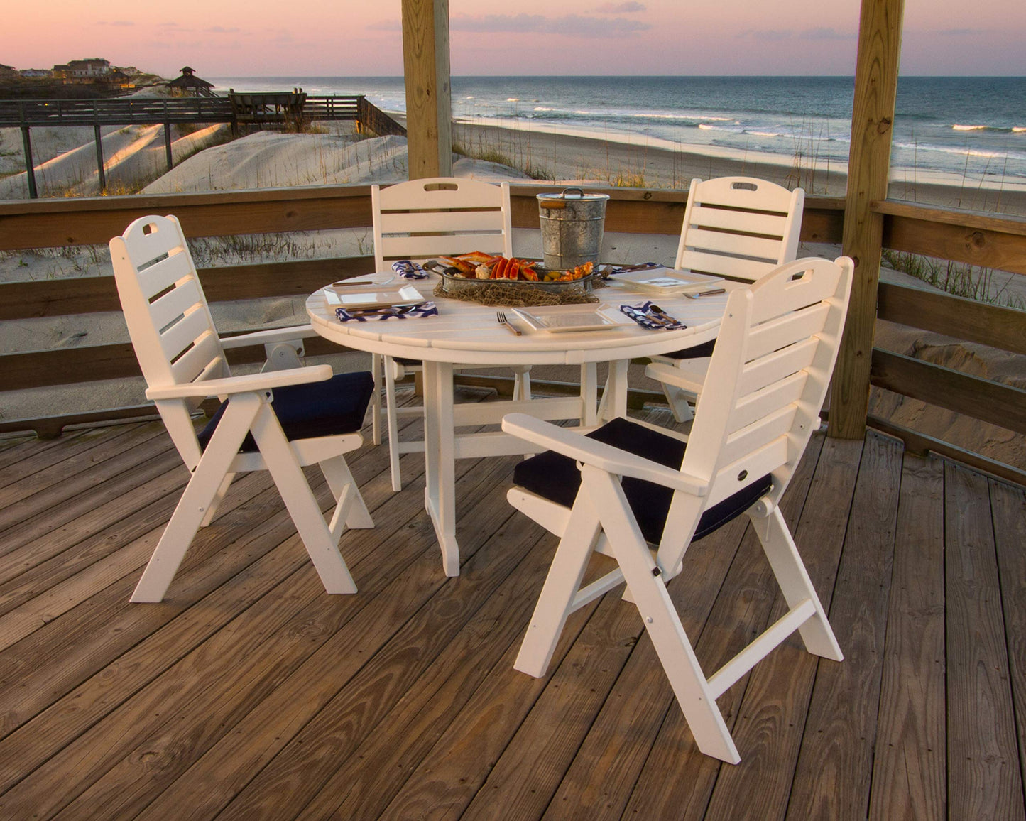 POLYWOOD® Nautical Dining Set